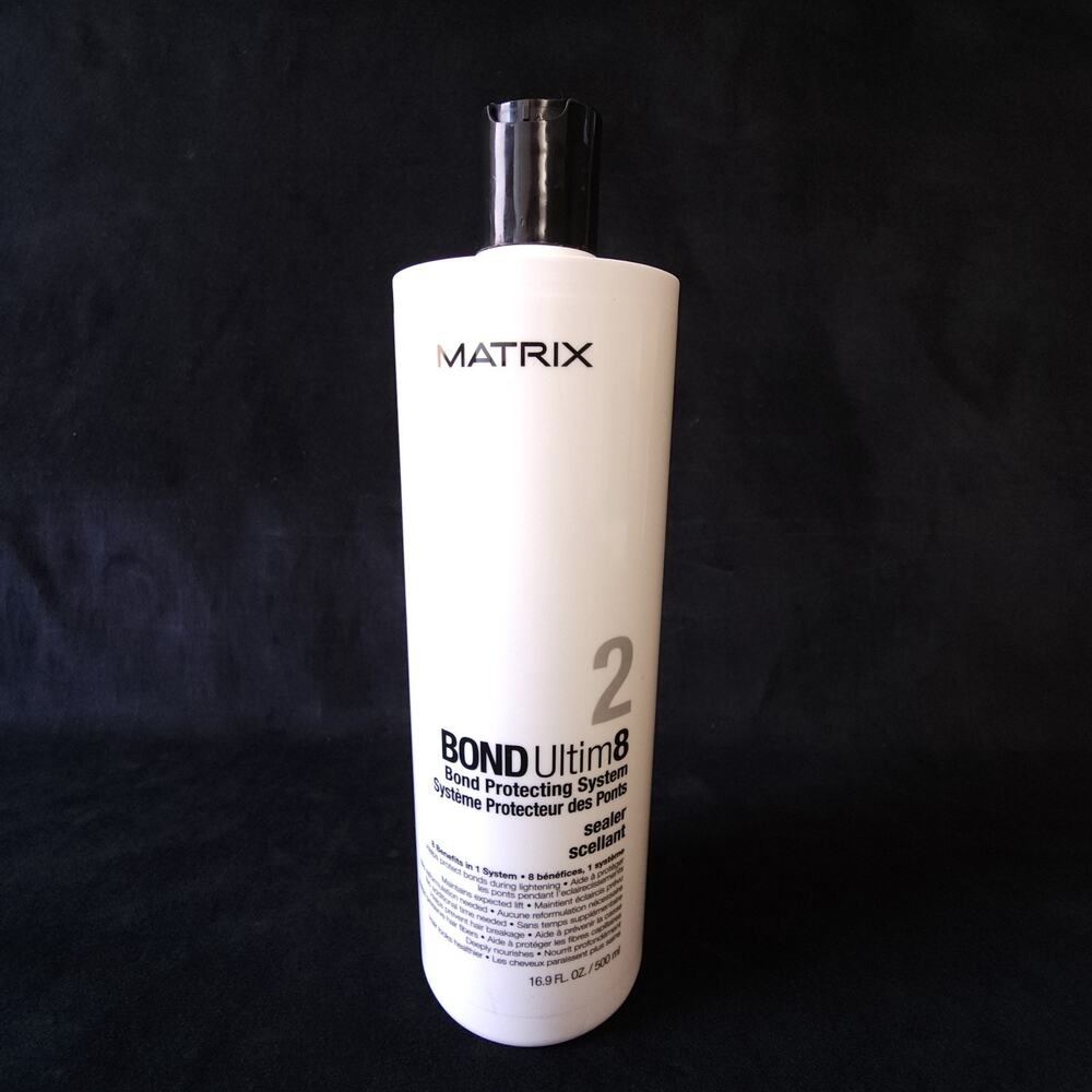 New Matrix Bond Ultim8 Protecting System Step 2 Hair Lightening Sealer 16.9 Oz